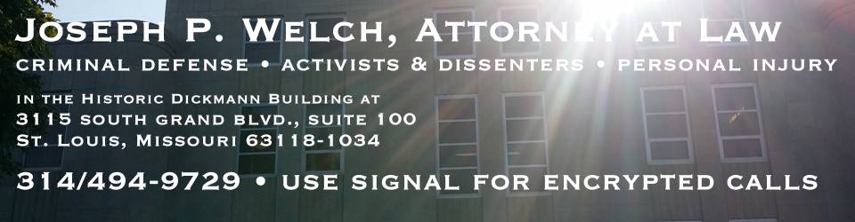 Joseph P. Welch, Attorney at Law